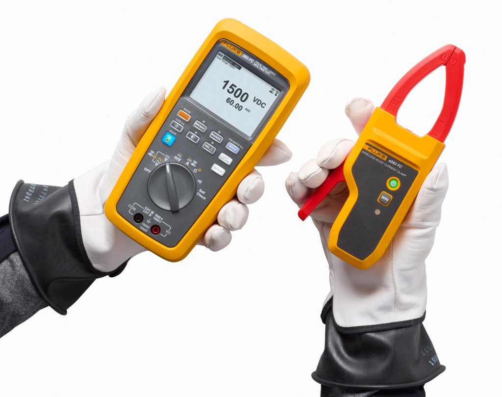 Fluke 283 FC/PV/EUR - Digitálny multimeter do 1500V DC s prúdovými kliešťami