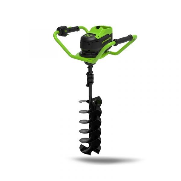 60V Greenworks GD60EA zemný vrták/slimák