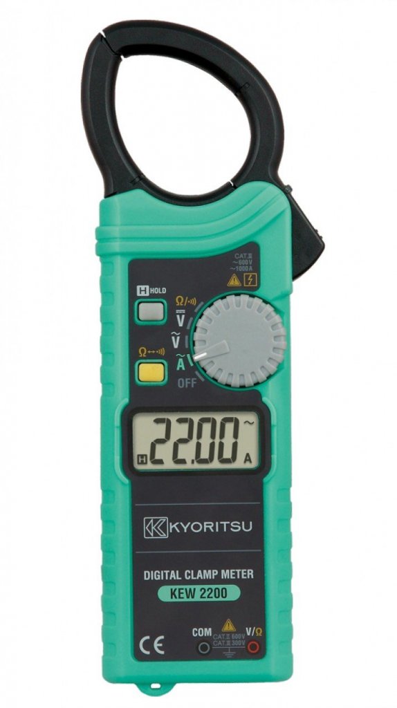 Kyoritsu KEW 2200 - Kliešťový multimeter
