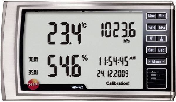 Testo 622 - Hygrometer s meraním atmosferického tlaku