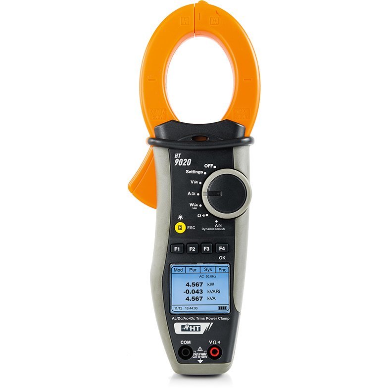 HT Instruments HT9020 - Kliešťový merač s meraním výkonov / harmonických a rozbehových prúdov