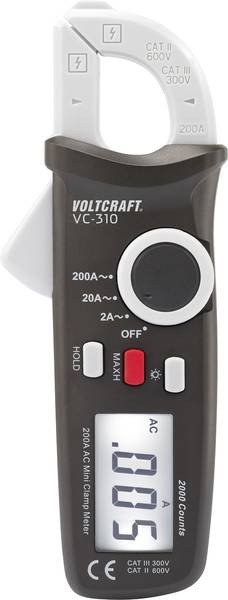 Voltcraft VC-310 - Digitálne prúdové kliešte
