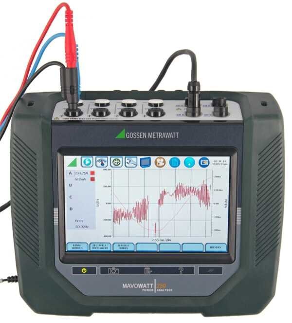 Gossen Metrawatt MAVOWATT 230 - trojfázové analyzátory energie a rušenie výkonu