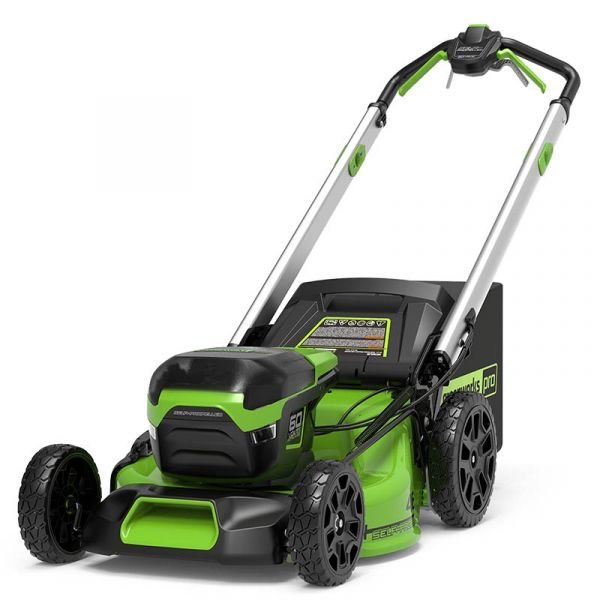 60V akumulátorová kosačka na trávu 46cm Greenworks