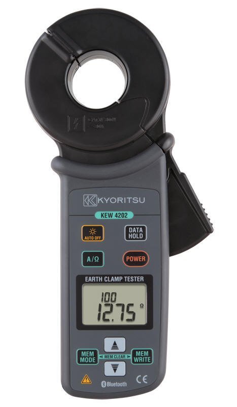 Kyoritsu KEW 4202 - Kliešťový merač zemného odporu