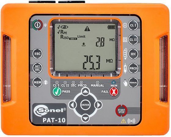 Sonel PAT-10 - Tester elektrických spotrebičov a náradia