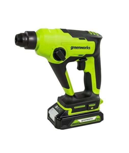 24V príklepová vŕtačka Greenworks GD24SDS1