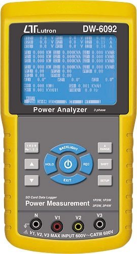 Lutron DW 6092 - Wattmetr a analyzátor