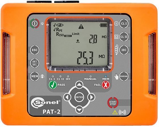 Sonel PAT-2 - Tester elektrických spotrebičov a náradia