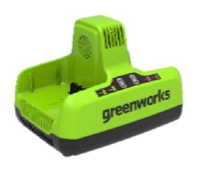 60V 6A dvojslotová nabíjačka Greenworks G60x2UC6