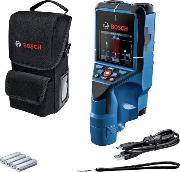 Bosch Professional D-Tect 200 C - Detektor železných kovov, dreva