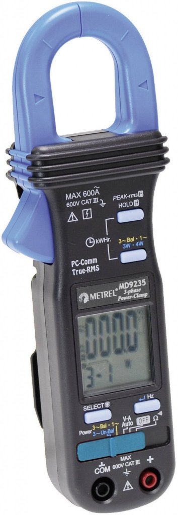 Metrel MD 9235 - Kliešťový wattmeter