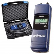 Wöhler DM 2000 v mbar - Digitálny manometer sada (meranie ťahu komína)