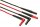 Fluke TL224 - Sada silikónových meracích káblov SureGrip™